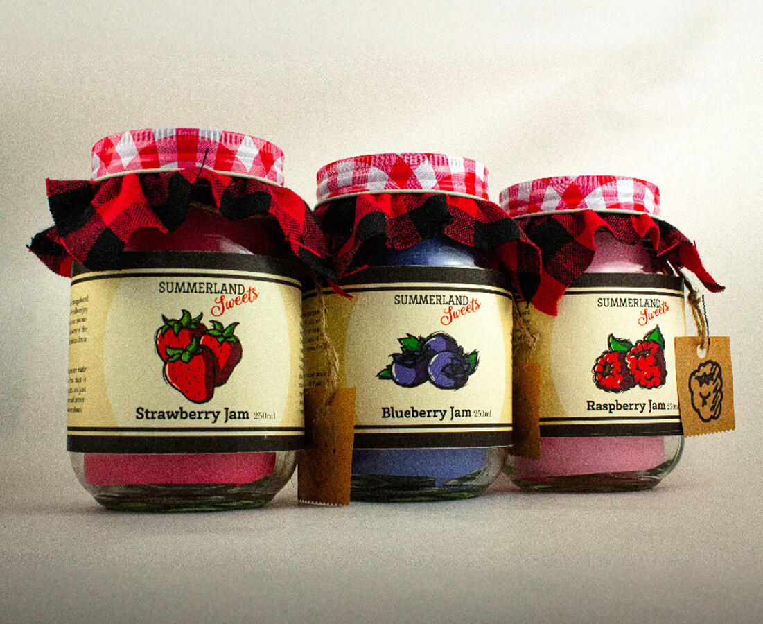 Summerland Sweets Package Redesign