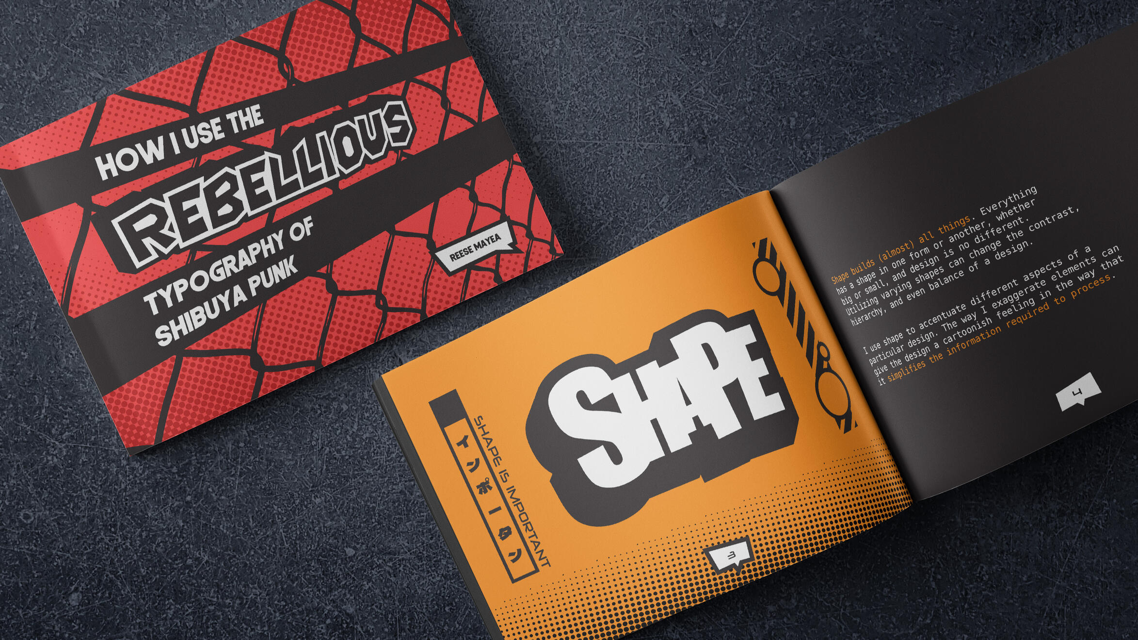 Shibuya Punk Type Booklet